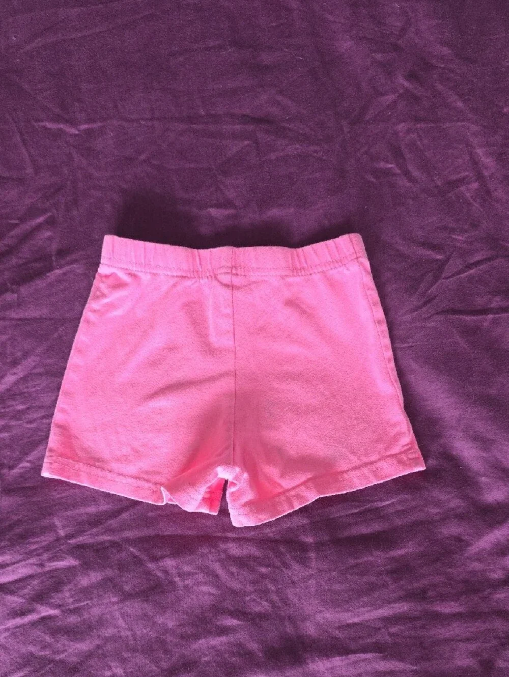 Carter's Girls 4-Pack Cotton Stretch Shorts — Pink, Mint, Lavender, Gray